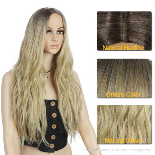 long body wave Wigs fiber hair Heat Resistant Cosplay wig Hair water wave body synthetic Wig